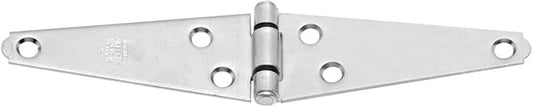 National Hardware N127-969 282 Heavy Strap Hinges in Zinc, 4"