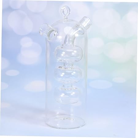 DECHOUS Kitchen Oil Dispenser Bottle 2-in-1 Oil Water Separator Glass Heatproof