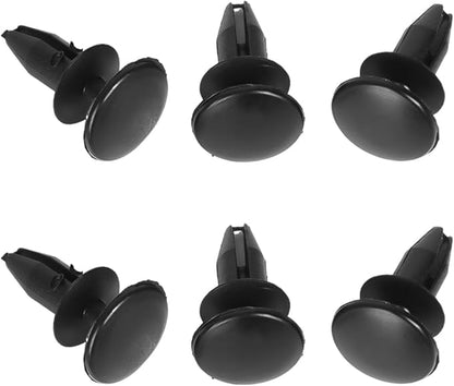 Tailgate Molding Protector Cap Clip Spoiler Rivets Compatible with 2009-2018 Dodge Ram 1500 2500 3500 (Pack of 6)