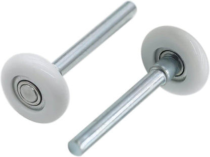 1.8" Nylon Garage Door Roller 4" Stem, Quiet Garage Door Wheels for Garage Door Track Replacement 5 Count