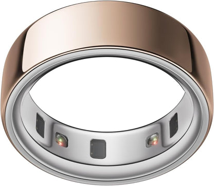 Oura Ring 4 - Rose Gold - Size 6 - Sleep, Activity, Women’s Health, AI Advisor, Up to 8 Days of Battery Life, Size Before You Buy, Android & iOS Compatible