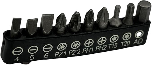 10 Drill Bit Sets Fits for Impact Driver Durable New Replacement Parts