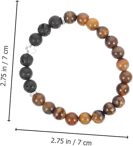 Fashionable Mens Cuff Bracelet Cross Decor Wrist Decor Bracelet Set for Men for Festivals