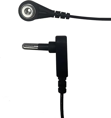 Grounding Cord for Grounding Products, 15 Foot Wire Black, Cable Black