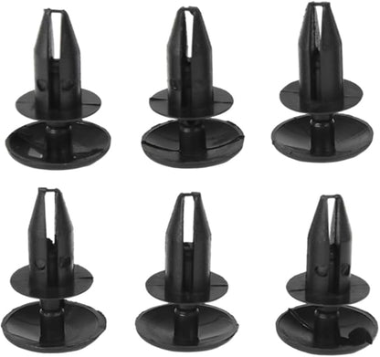 Tailgate Molding Protector Cap Clip Spoiler Rivets Compatible with 2009-2018 Dodge Ram 1500 2500 3500 (Pack of 6)