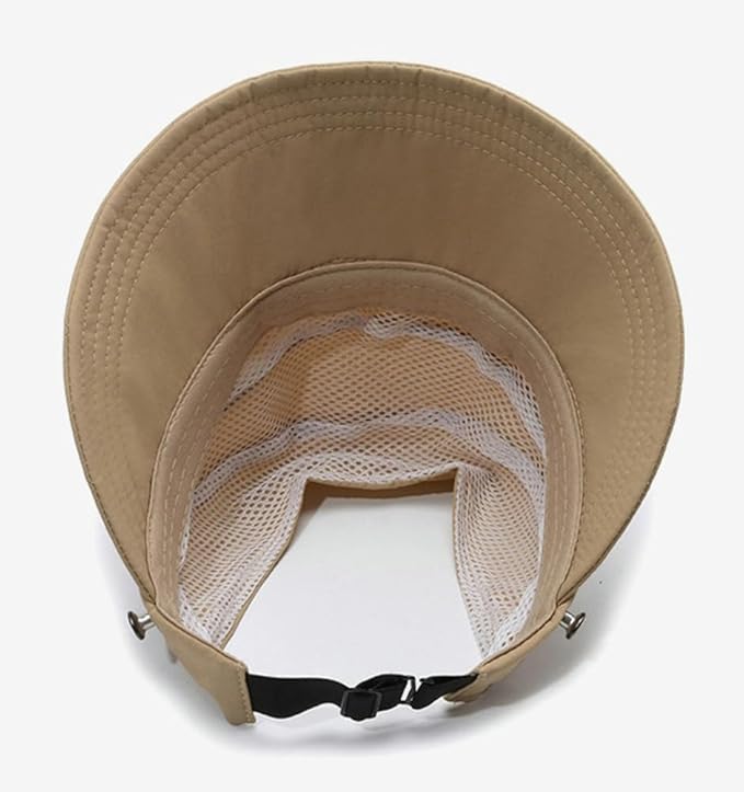 Sun Hats for Women Outdoor UV Protection Hollow Top Sun Visors Packable Summer Wide Brim Beach Hat Ponytail Baseball Cap