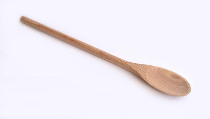 Tredoni 12" Wooden Spoon - Baking/Cooking/Stirring Spoon Utensil (30 cm = 12 inch)