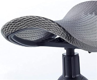 KouRy Adjustable Footrest,Footrest Foldaway Elevated Foot Stool Under Desk - 3D Breathable Mesh 360 Cushion Surface Rotation Adjustable Height Foot Rest (Black)