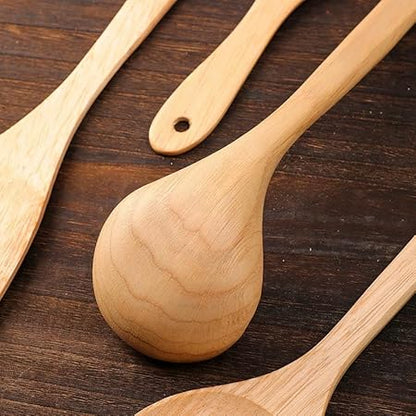 Wooden Spoons Wooden Shovel Cooking Shovel Wooden Kitchen Utensils Wooden Shovel Spatula-Coat