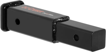 CURT 45791 8-Inch Long Trailer Hitch Extension with Solid Shank for 2-Inch Receiver, 3,500 lbs