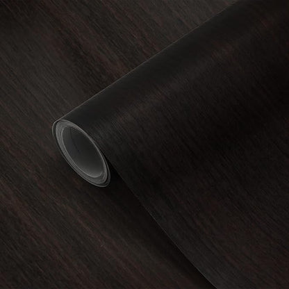 Wood Grain Contact Paper Dark Brown Walnut 16"x118" Wood Peel and Stick Wallpaper Waterproof Self Adhesive wallpaper Table Sticker Cover Wood Vinyl Wrap for Walls Countertop Desk Table Cabinets