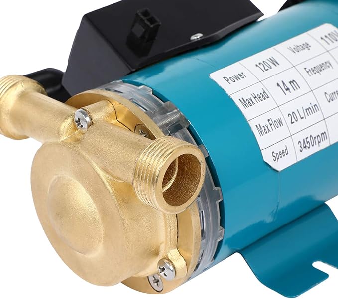 SCITOO Tap Water Booster Pump 204GPH Shallow Well Jet Pump 0.75HP Home Garden Irrigation JET Pump
