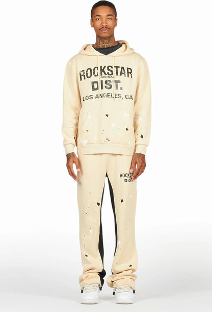 ROCKSTAR ORIGINAL Men's Scottie Hoodie Relaxed Stacked Track Set