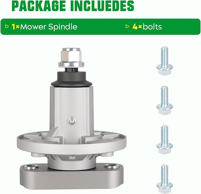 Youxmoto Spindle Assembly GY20050 GY20785 Fit for John Deer 42'' 48'' Decks L100 L107 L108 L110 L120 L130, Fit for Oregon 82-356, Fit for Stens 285-093, Fit for Rotary 11206