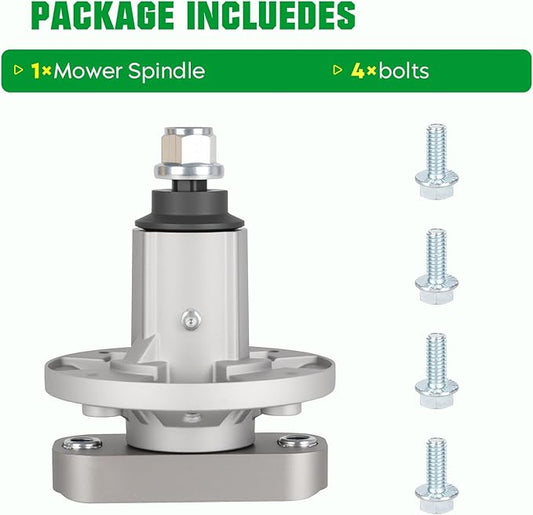 Youxmoto Spindle Assembly GY20050 GY20785 Fit for John Deer 42'' 48'' Decks L100 L107 L108 L110 L120 L130, Fit for Oregon 82-356, Fit for Stens 285-093, Fit for Rotary 11206