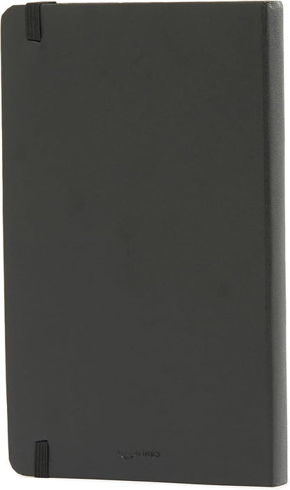 Basics Classic Lined Notebook, 240 Pages Hardcover, 5 x 8.25-Inch, Black