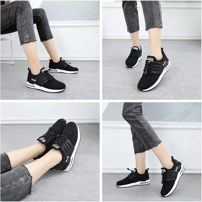 Running Shoes Men Sports Trainers Air Shock Absorbing Sneakers for Gym Fitness Jogging Athletic Walking Casual US7-12(EU39-46)