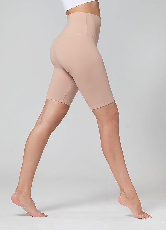 Conceited High Waisted Ultra Soft Leggings for Women - Full Length, Capri Length and Biker Shorts - Available in Plus Size
