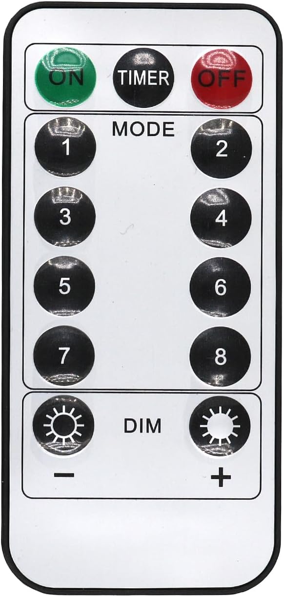 8 StringLight modes 13 remote control spare keys 2 pieces