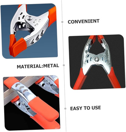 Mikikit Metal Spring Clamp Heavy Duty Frame Clip for Woodworking Stable and Design Non- for Carpentry and Crafts Projects