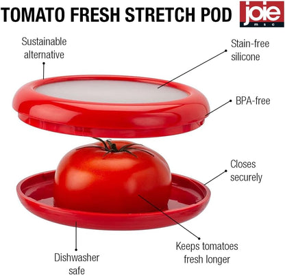 Joie Fresh Stretch Pod Silicone Tomato Storage Container