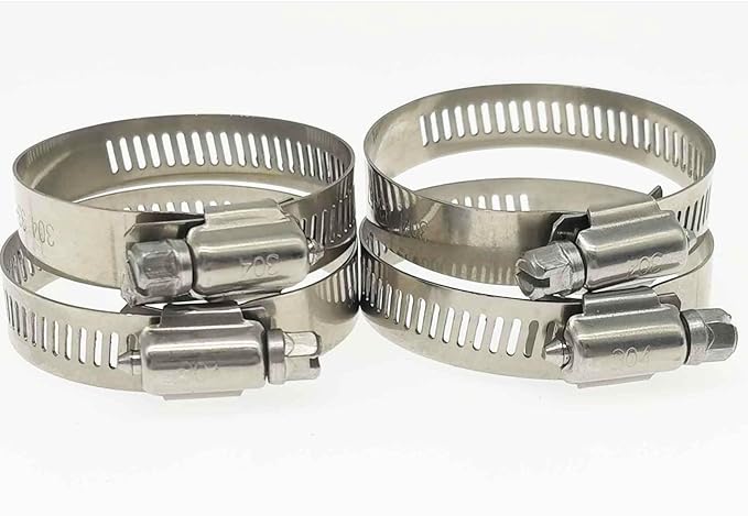 Hose Clamps Adjustable 33-57mm Pipe Clamps For Radiator Hose Clamp(Fit for 2 Inch)
