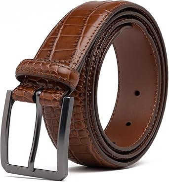 Fabio Valenti Belts for Men,Handmade Genuine Leather Men's Belt Classic and Fashion Designs