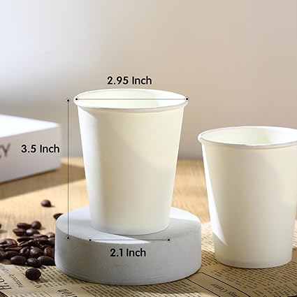 Paper Cups,  50 Pack 8 Oz  Paper Cups, Paper Coffee Cups 8 Oz, Hot Cups Paper Coffee Cups Paper Cups 8 Oz Water Paper Cups Paper Coffee Cups 8 Oz Coffee Cups 8 Oz Paper Cups Water Cups Paper Cups