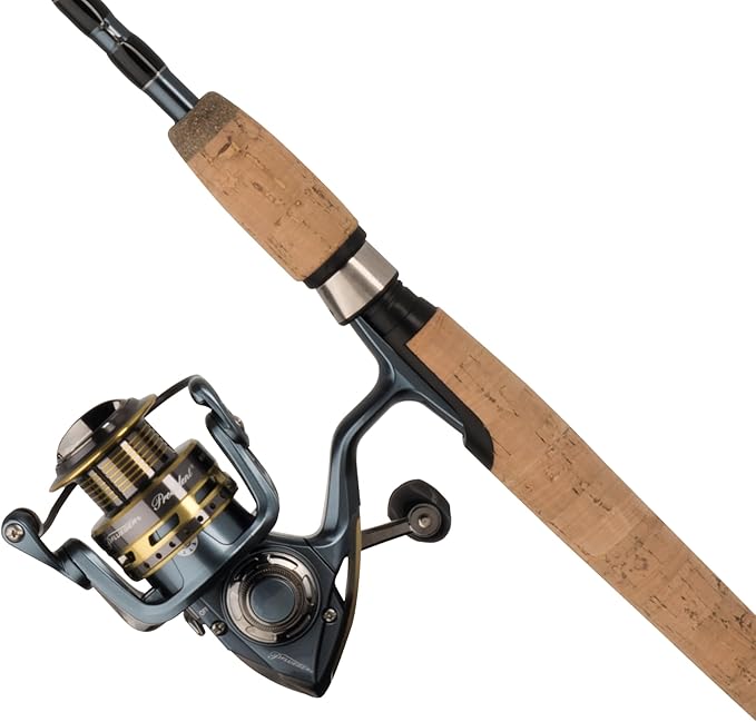 Pflueger President Spinning Reel and Fishing Rod Combo