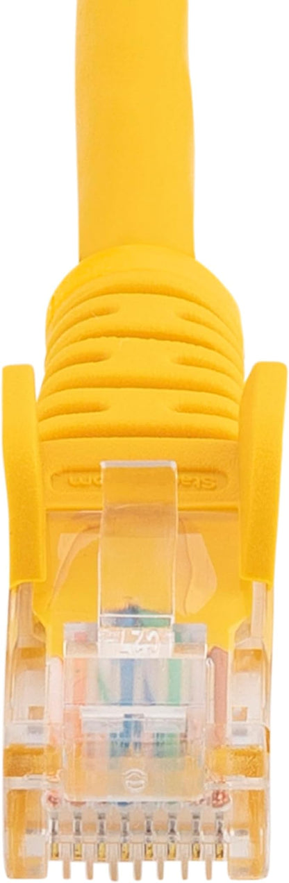 StarTech.com Cat5e Patch Cable with Snagless RJ45 Connectors - 6 ft, Yellow (45PATCH6YL)