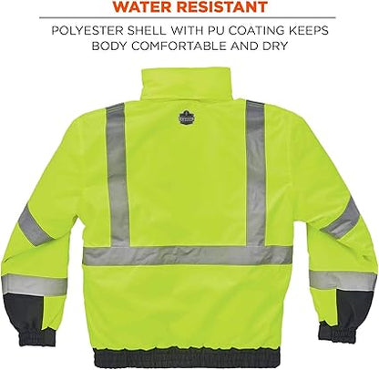 Ergodyne Standard Hi Vis Bomber Safety Jacket