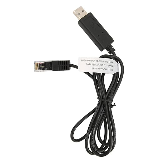 PC Communication Cable, USB To RS 485 Converter Cable Simple Operation 1.5meter Long USB To RS 485 Perfect Replacement for Solar Connection