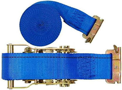 2" x 20' Logistic E-Track Ratchet Straps  Heavy-Duty Cargo Tie-Downs for Trucks, Vans  More