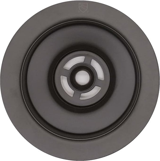 Westbrass A213-12 3-12" Wing Nut Twist Style Large Kitchen Sink Basket Strainer, Oil Rubbed Bronze