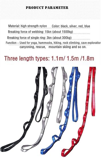 2Pcs Adjustable Anti-Gravity Chrysanthemum Swing Flying Stretch Belt Rope Climbing Daisy Chains Extension Yoga Belt Hanging