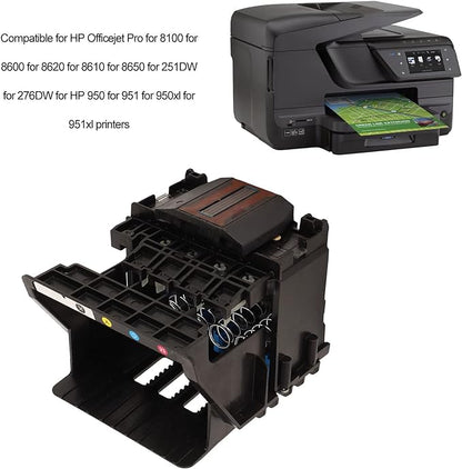 GOTOTOP Print Head 950 951 950xl 951xl Printhead Replacement Kit for Officejet Pro 8100 8600 8620 8630, Lightweight and Compact