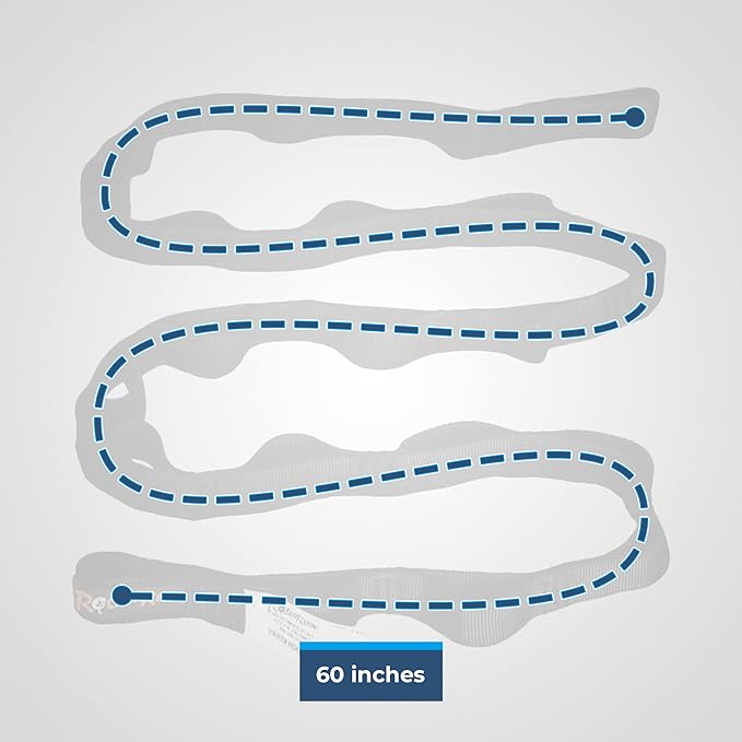 Rock-N-Rescue Daisy Chain - 15.5 kN, Nylon Multi-Loop Sling, Made in USA, Rock Climbing, Firefighter, and Rescue Gear