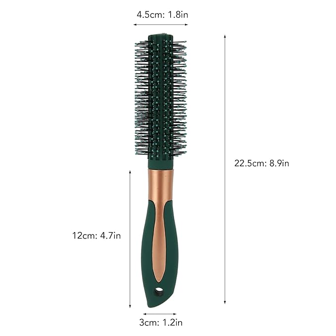 Hair Brush Hair ,Hair Roller Brush, Frizz Improving Brush Prevent Static Brush Women Grooming Comb for Home Salon(Round Brush) (Round Brush)