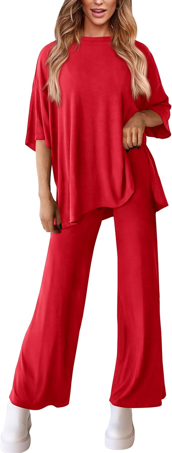 PRETTYGARDEN Two Piece Sets for Women Summer Fashion Lounge Matching Set 2026 Spring Travel Vacation Airport Outfits Clothing
