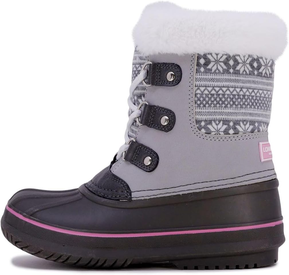 Girls Tottenham Cold Weather Warm Lined Snow Boot
