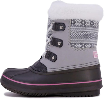 Girls Tottenham Cold Weather Warm Lined Snow Boot