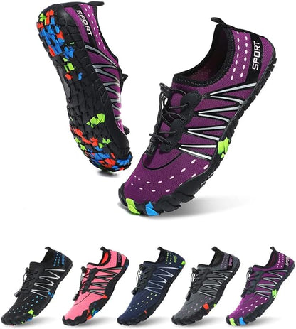 ziitop Water Shoes for Men Women Beach Barefoot Swim Rock Climbing Pool Shoes Socks, Anti-Slip Breathable Quick Dry Lightweight Slip-on, Outdoor Sport Hiking Walking Boating Fishing Diving Surfing