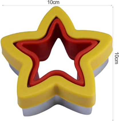 Food-Grade Stainless Steel Sandwich Cutter Sandwich Cutter Mold Stainless Steel Easy-to-use Heart-Shaped Sandwich Cutter Sealer for Home Kitchen B