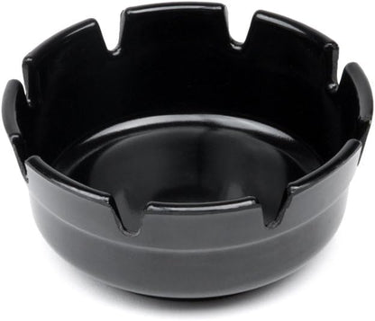 Choice Black Ashtray, 4 in