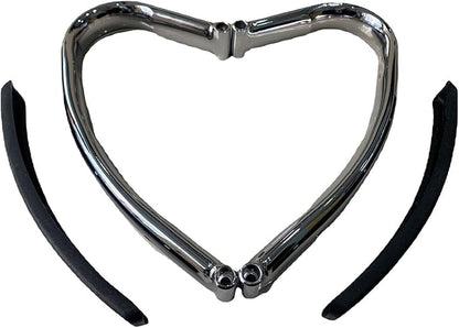 Esquirla 2Pcs Replacement Office Chair Loop Arm Office Chair Arm Universal Bracket Easy Installation Desk Chair Armrest for Computer Chair Accessory, Small