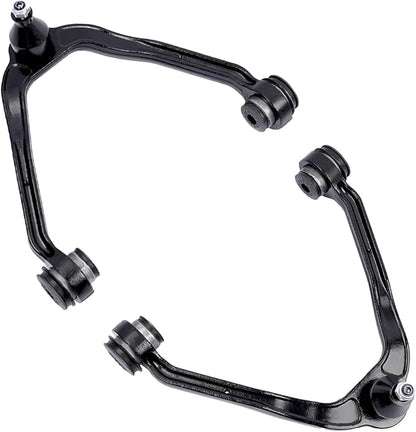 Front Upper Control Arm w/Ball Joint Suspension Kit Fit for Chevy Avalanche Silverado Suburban Express Sierra 1500 Yukon Tahoe Cadillac Escalade K80942 K80826 15864153-2pcs