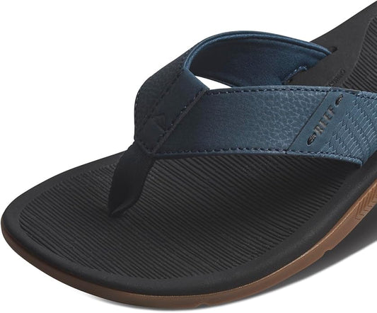 Reef Men's Santa Ana Flip Flop, Arch Support, Water Friendly, Non Marking Outsole