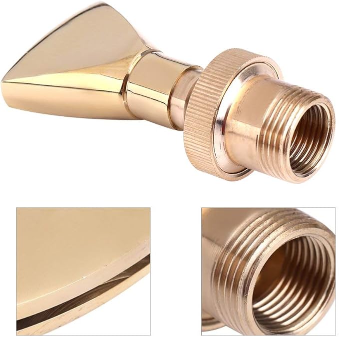 Fan Shaped Fountain Nozzle Sprinkler Spray Head for Pond 34"