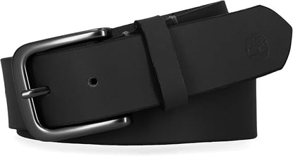Timberland Men's 35mm Classic Buckle Jean Belt Leather Belt