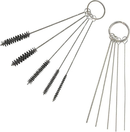 Joyangy 12 Pcs Airbrush Cleaning Kit with Needles and Brushes for Painting